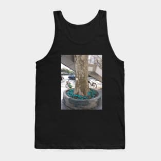 Blue City Tree Tank Top